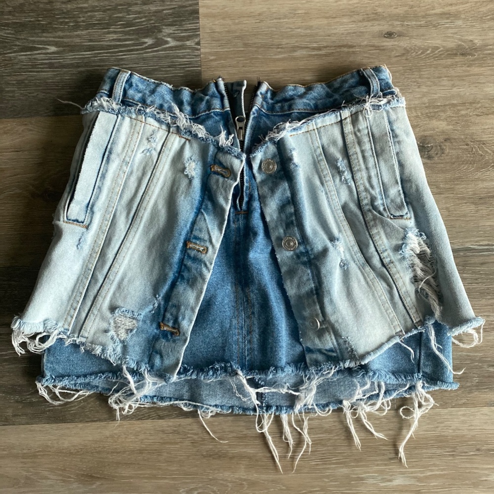 Denim Skirt